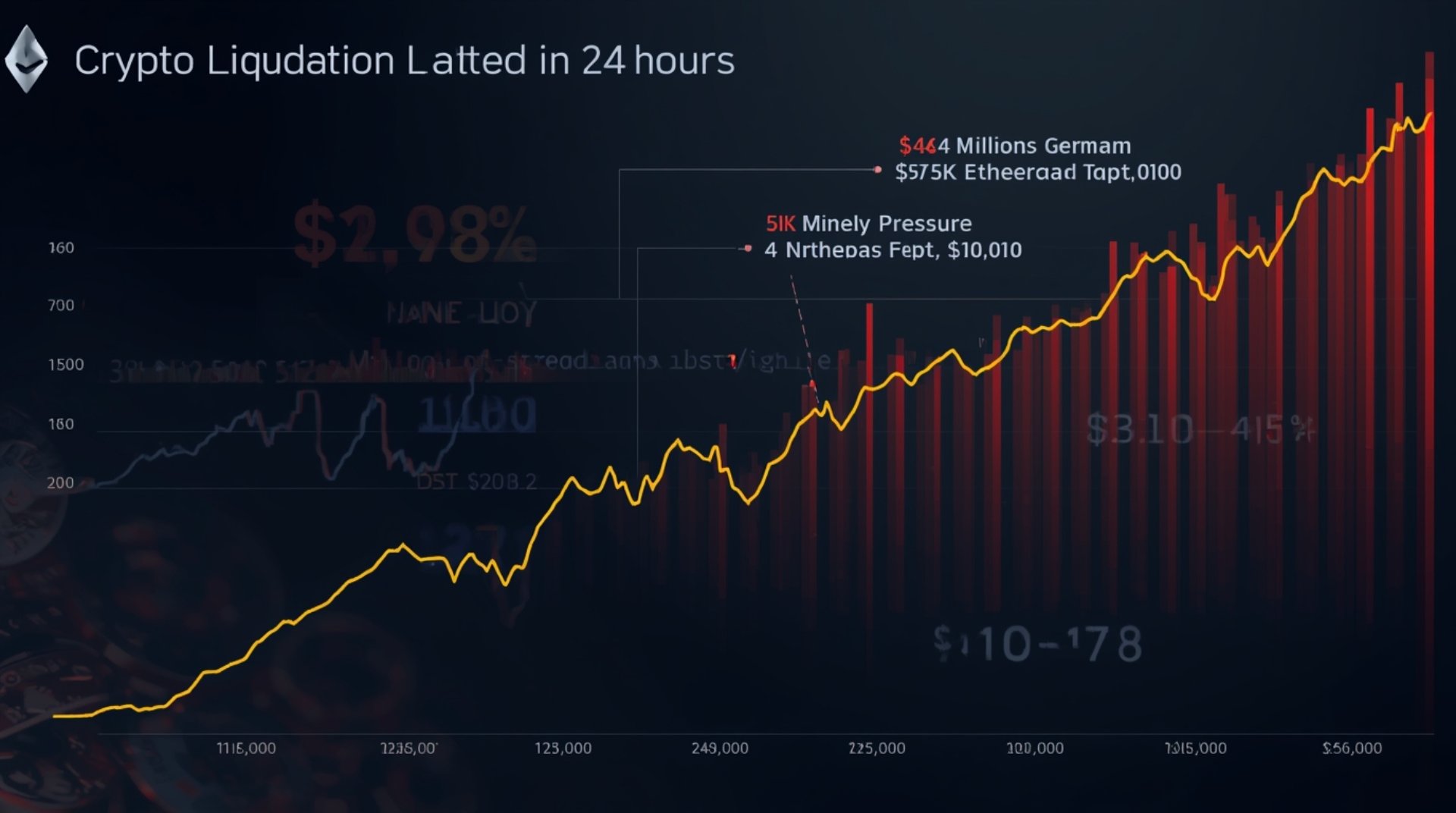 Crypto Market Liquidation Hits $446M in 24 Hours