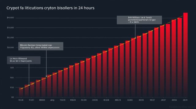 Crypto Market Liquidation Hits $446M in 24 Hours