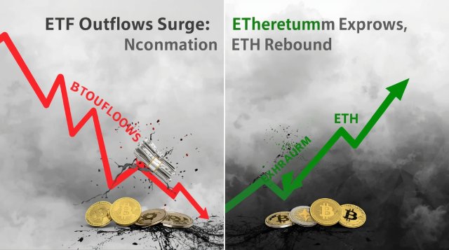 ETF Outflows Surge: BTC & ETH ETF Exodus Continues