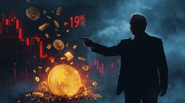 Peter Schiff Bitcoin Warning: BTC Could Drop to $75K