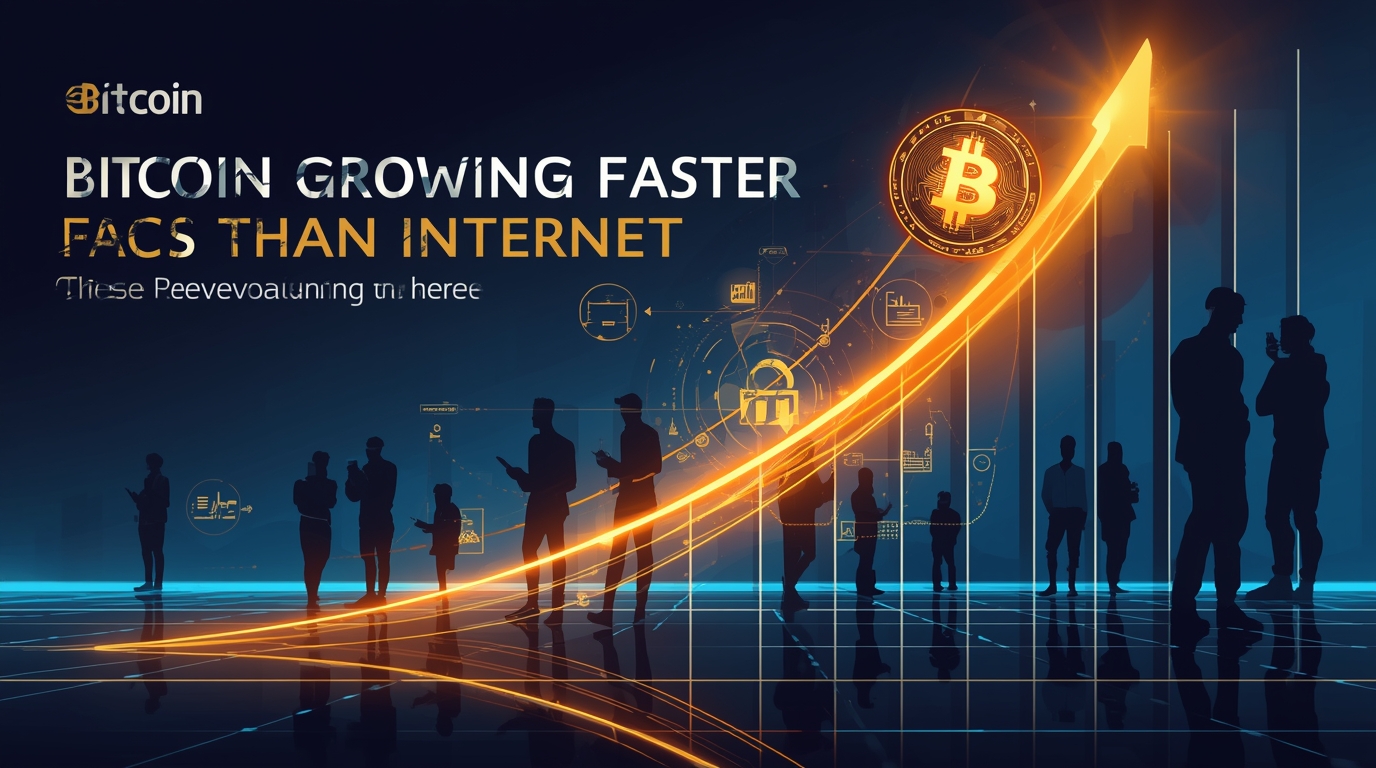 Bitcoin Growing Faster Than Internet: Revolution Is Here