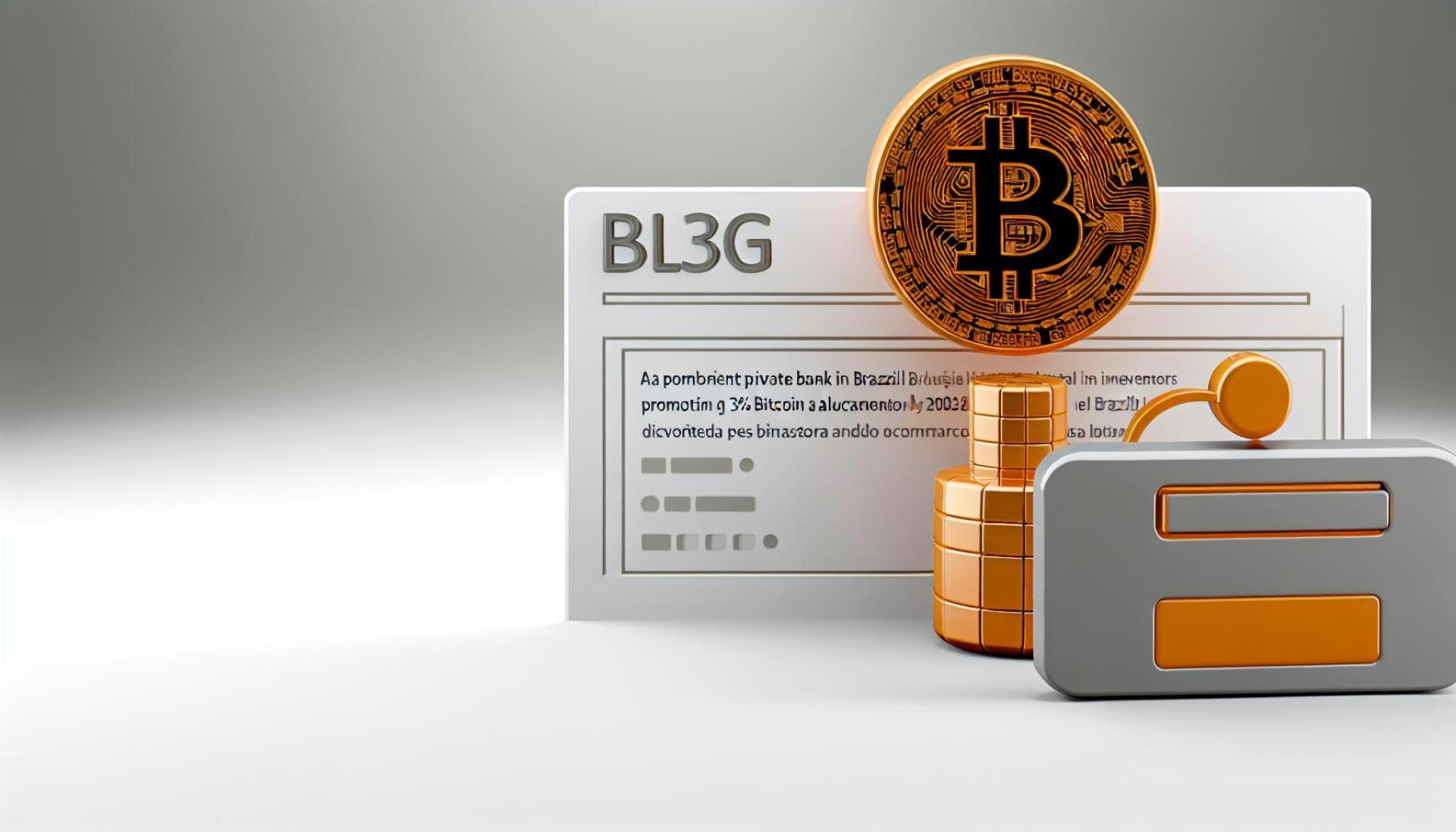 Brazil’s Top Private Bank Urges 3% Bitcoin Allocation for Investors in 2026