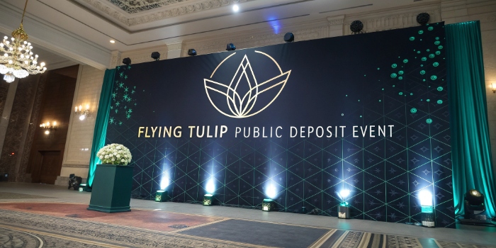 Flying Tulip Public Deposit Event
