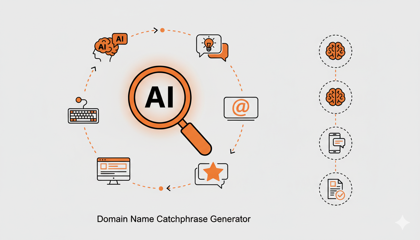 Domain Name Catchphrase Generator