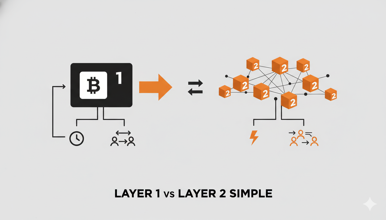 Layer 1 vs Layer 2 Simple