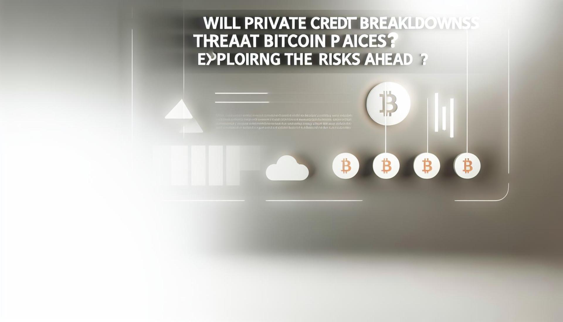 Will Private Credit Breakdowns Threaten Bitcoin Prices? Exploring the Risks Ahead