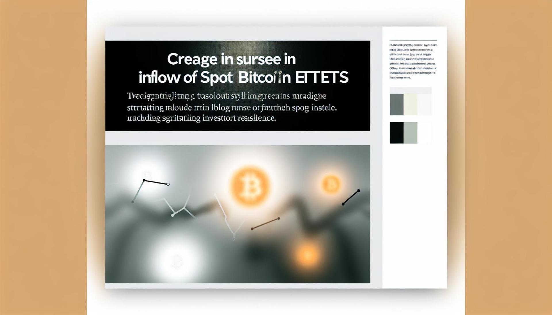 Spot Bitcoin ETFs Experience 9-Day Inflow Surge as Investor Resilience Shines