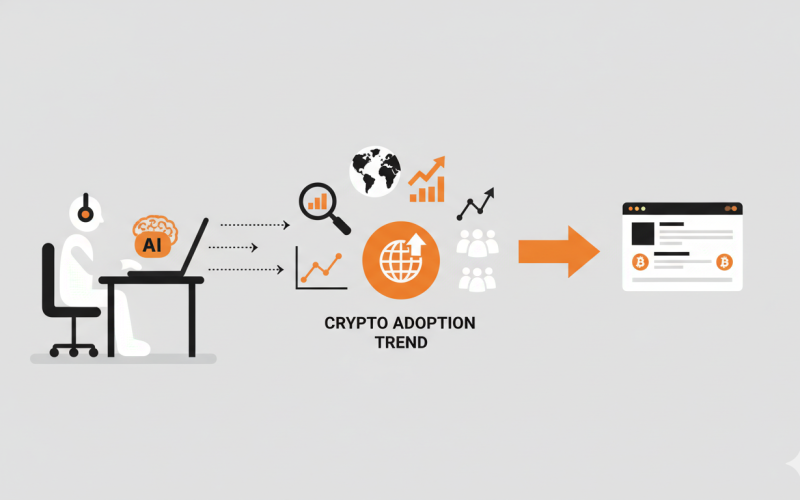 Crypto Adoption Trend Analyzer