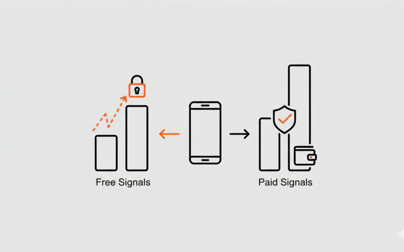 Free vs Paid Signals