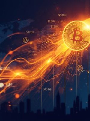 Lucid_Origin_A_dynamic_highimpact_graphic_of_a_glowing_Bitcoin_3 Market Reactions to Bitcoin Price Prediction by CZ