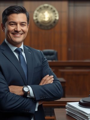 Lucid_Origin_A_professional_courtroom_scene_featuring_a_confid_2