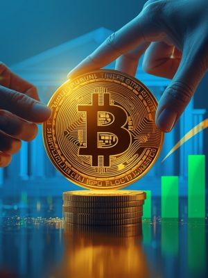 Lucid_Origin_A_sleek_digital_art_scene_of_a_large_golden_Bitco_2