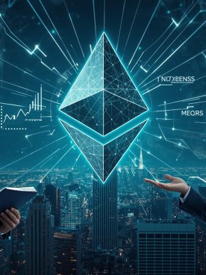 Lucid_Origin_Digital_artwork_A_sleek_network_of_illuminated_ci_2 Etherealize Raises $40M Ethereum Wall Street Push