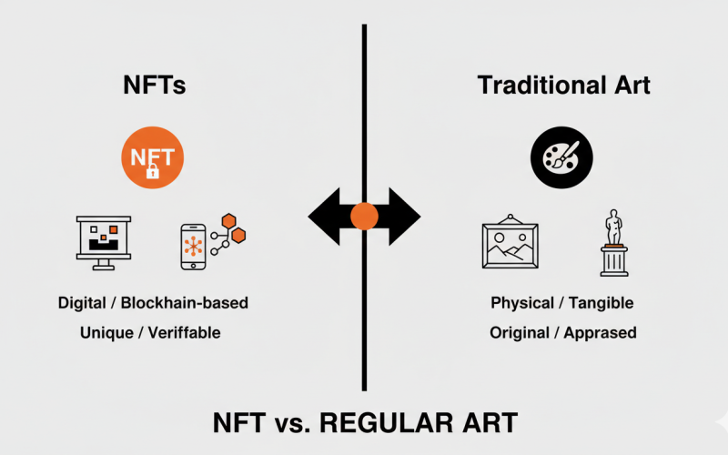 NFT vs Regular Art